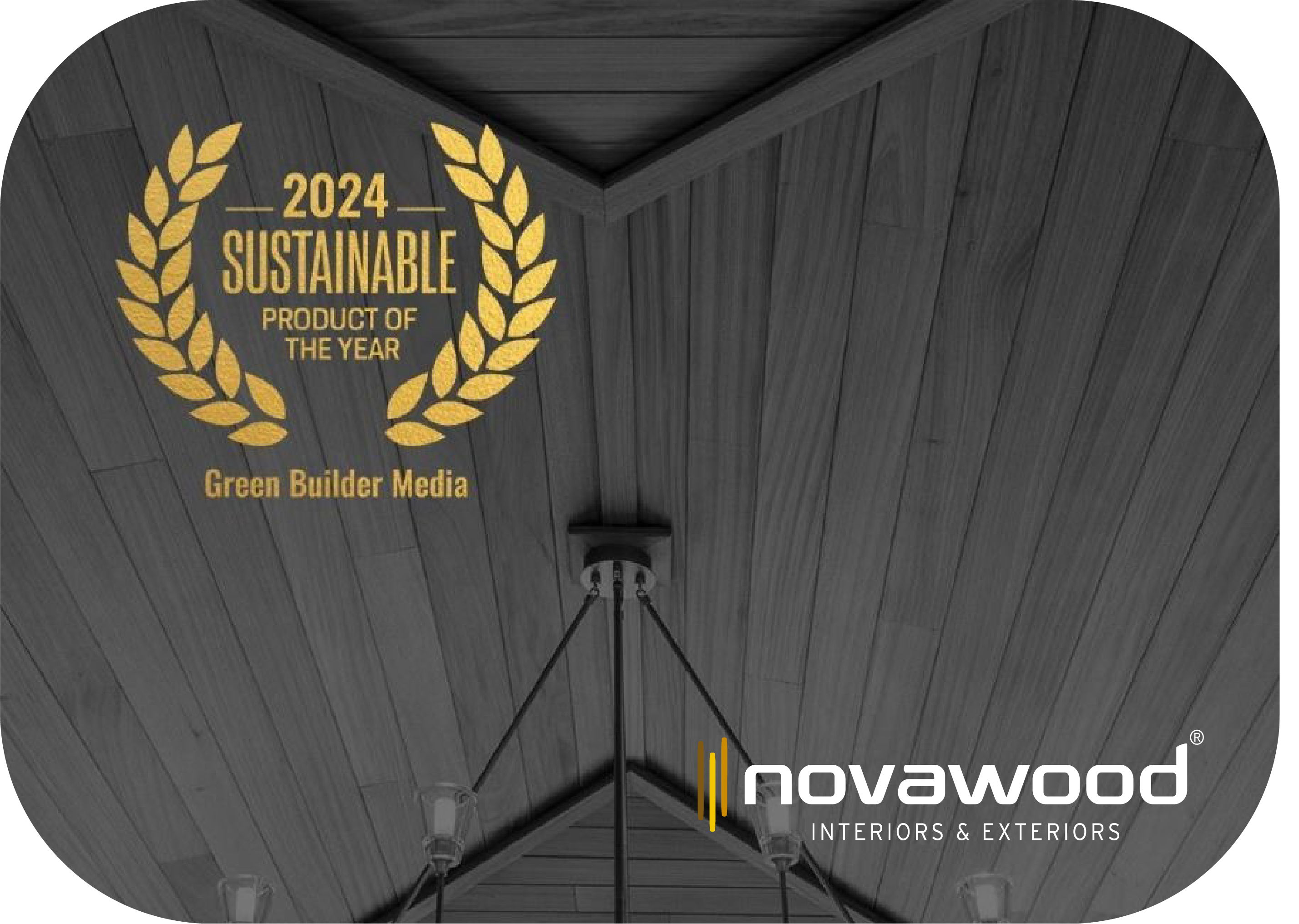 Novathermowood Ayous 2024 Yılının Sürdürülebilir Ürünü Ödülünü Kazandı