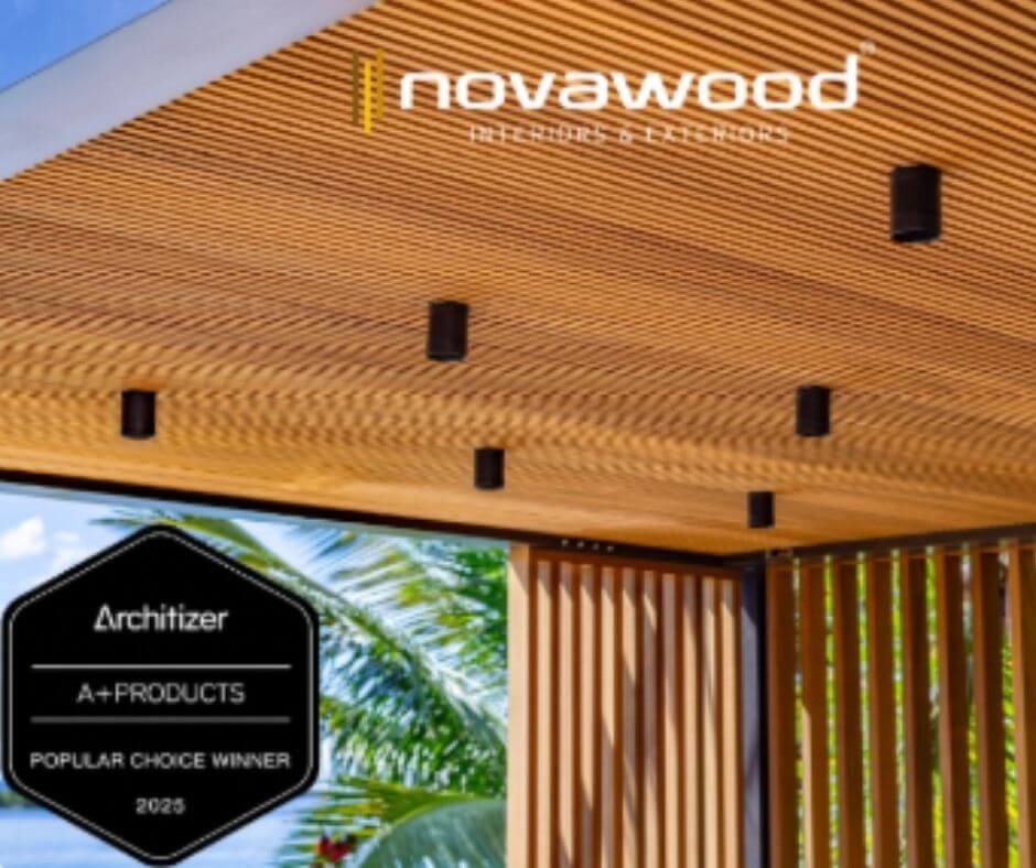 Nova-Ayous, 2025 Architizer A+ Ürün Ödülleri'nde 