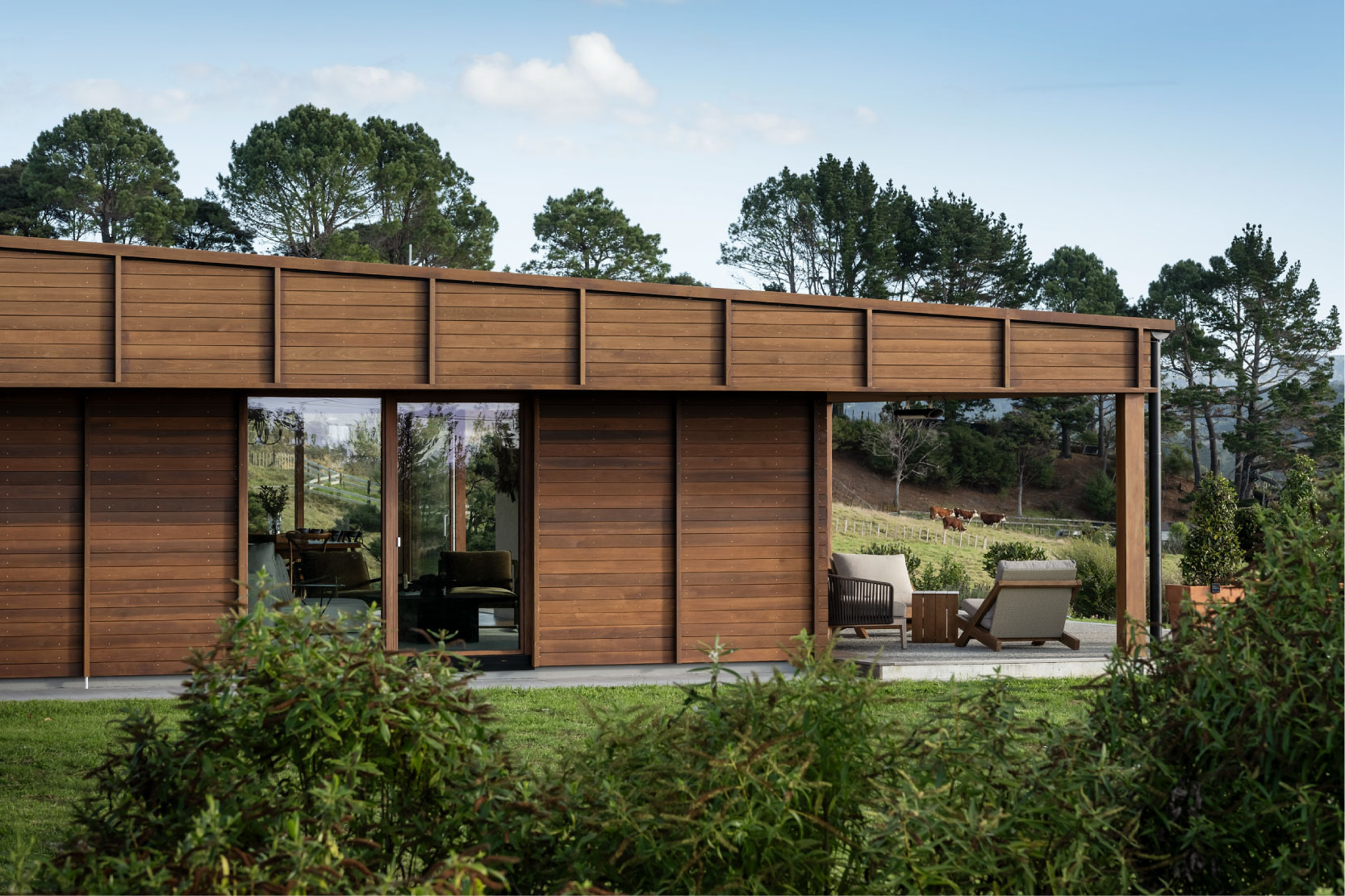 Taupaki House/ Tulipwood Cladding
