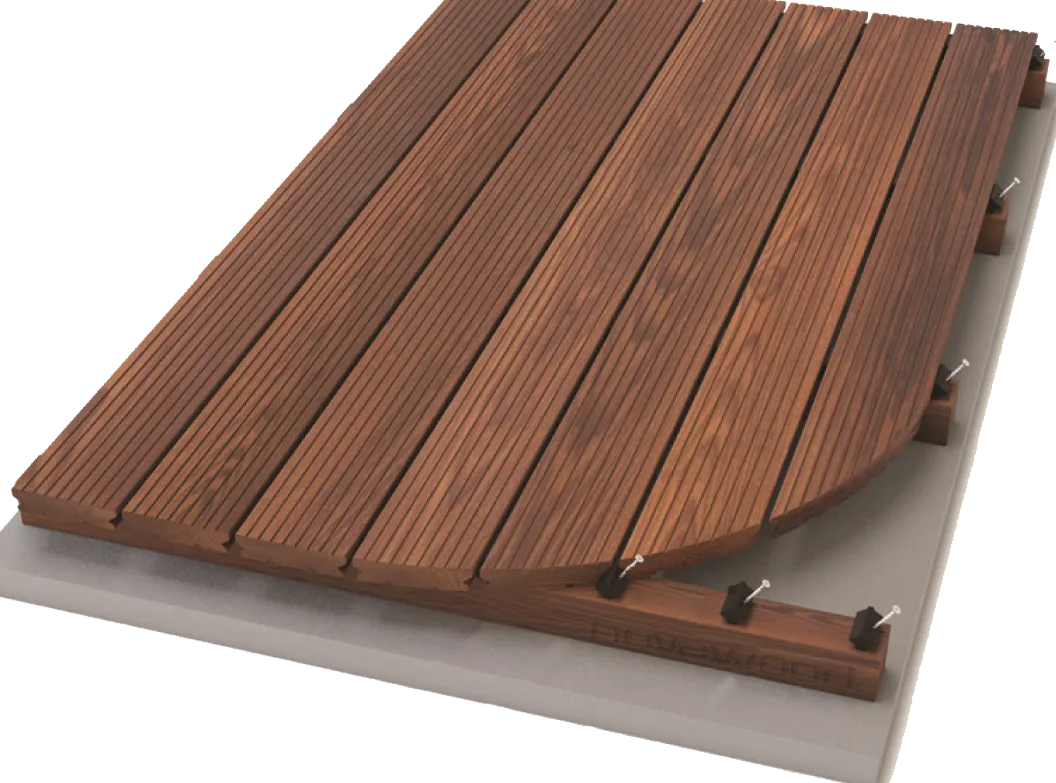 Novawood Deck Installation Details
